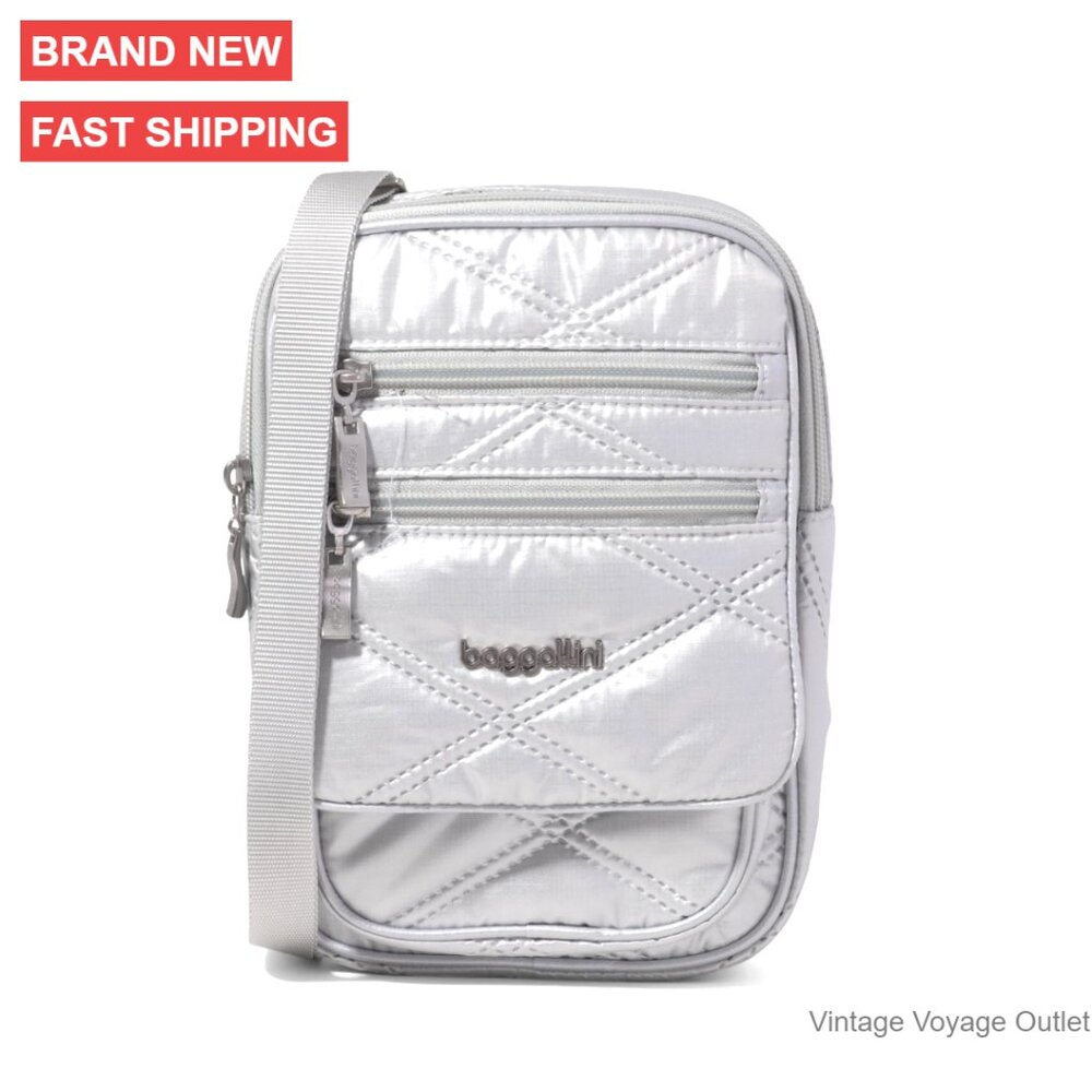 Small Lightweight Rfid Crossbody Bag With Adjustable Strap For Travel